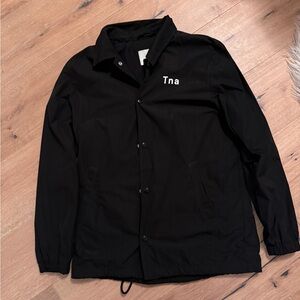 Aritzia Black Rain Coat